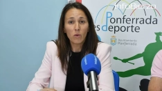Concejala de Juventud, Eva González, que mantuvo la reunión con las familias del CD Fuentesnuevas