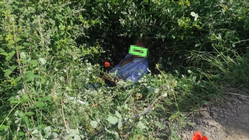 Anciano caído en el Monte Pajariel