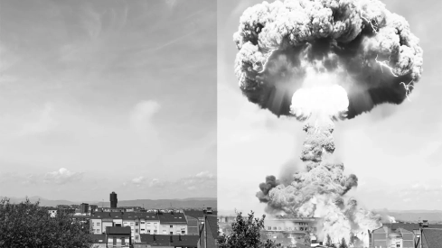 Explosión de la Torre de la Rosaleda