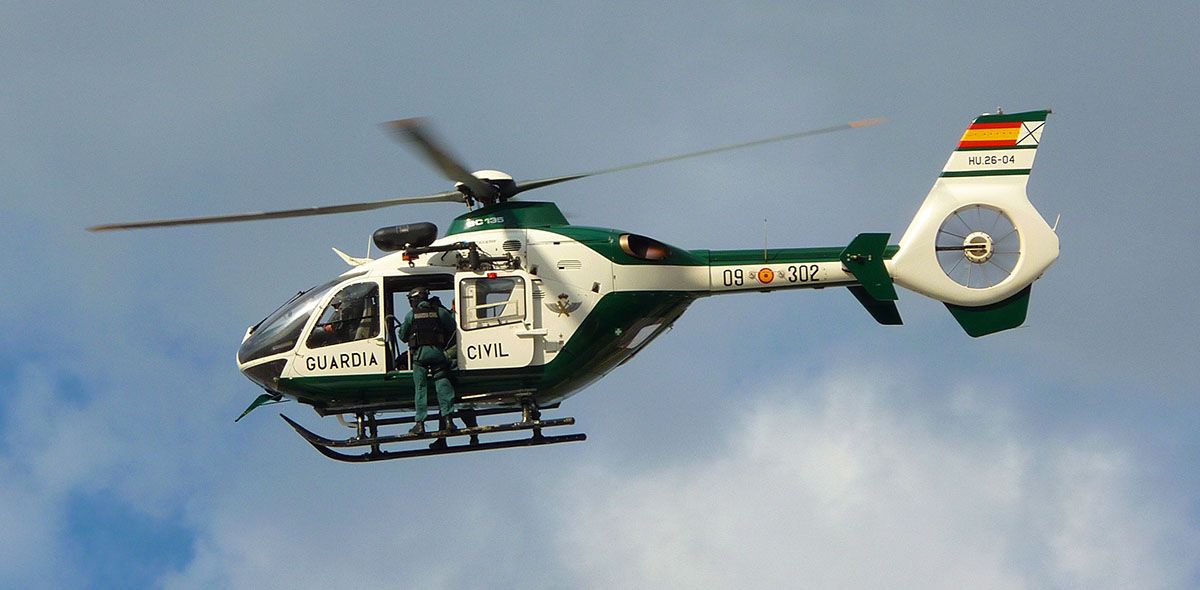 Helicoptero de rescate de la Guardia Civil
