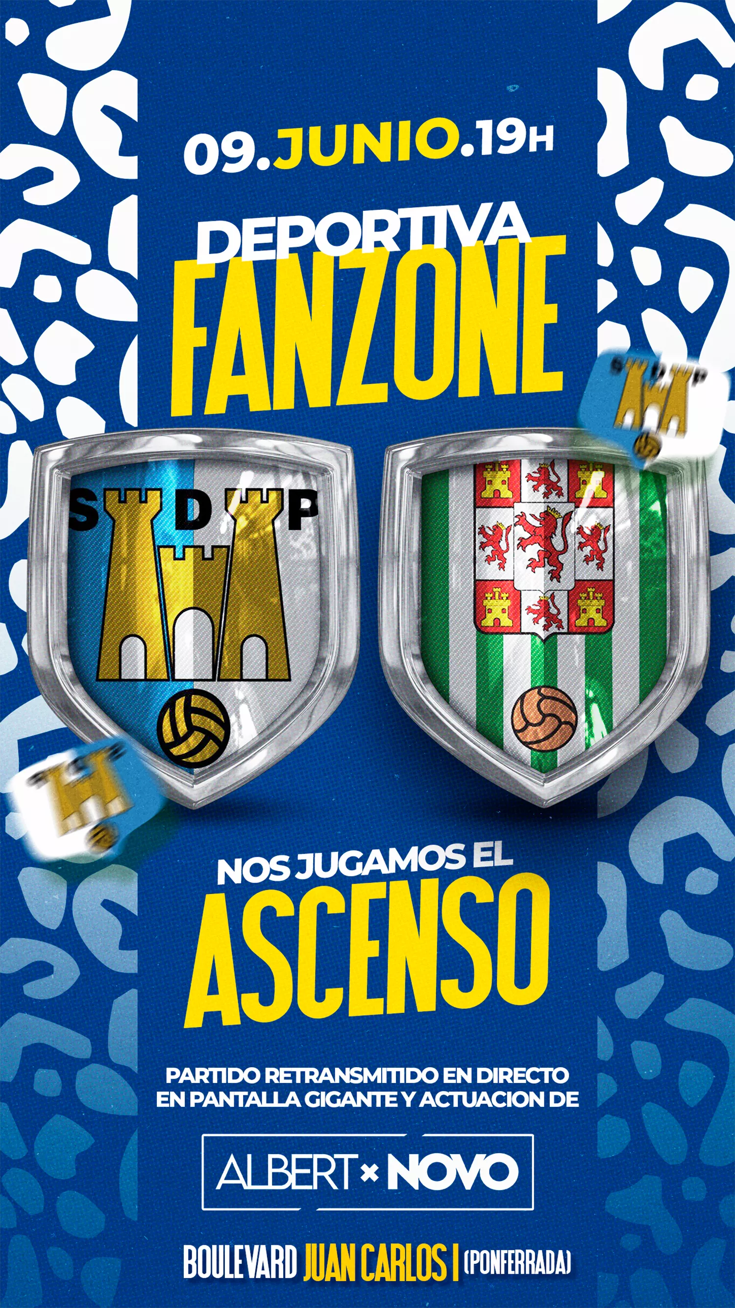 Pantalla gigante y Dj, El bulevar de La Rosaleda ‘zona cero’ para enviar fuerza blanquiazul hacia la remontada en Córdoba