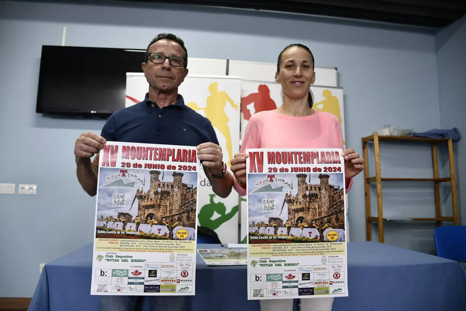 La concejal de Deportes, Eva González, acompañada del organizador de la competición, Carlos Souto, han sido los encargados de presentar este lunes la XV edición de la Mountemplaria La concejal de Deportes, Eva González, acompañada del organizador de la competición, Carlos Souto, han sido los encargados de presentar este lunes la XV edición de la Mountemplaria