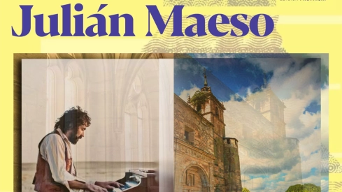 Concierto de Julián Maeso en el  Monasterio Carracedo