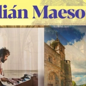 Concierto de Julián Maeso en el  Monasterio Carracedo