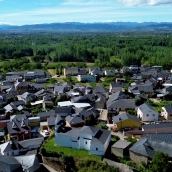 Villalibre de la Jurisdicción a vista de dron