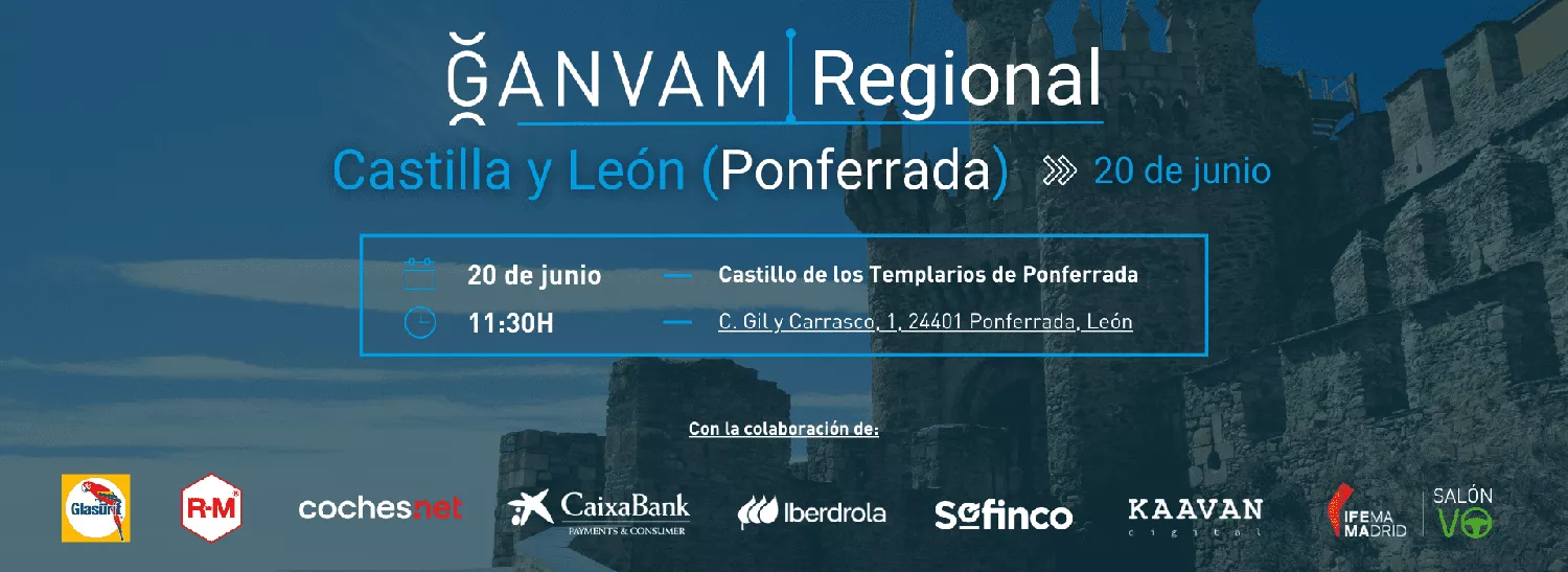 Ponferrada acoge este jueves la jornada Ganvam Regional de vendedores y reparadores de vehículos Ponferrada acoge este jueves la jornada Ganvam Regional de vendedores y reparadores de vehículos