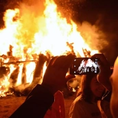 La 'Catedral del Fuego' regresa a San Juan de la Mata con una versión "mini"