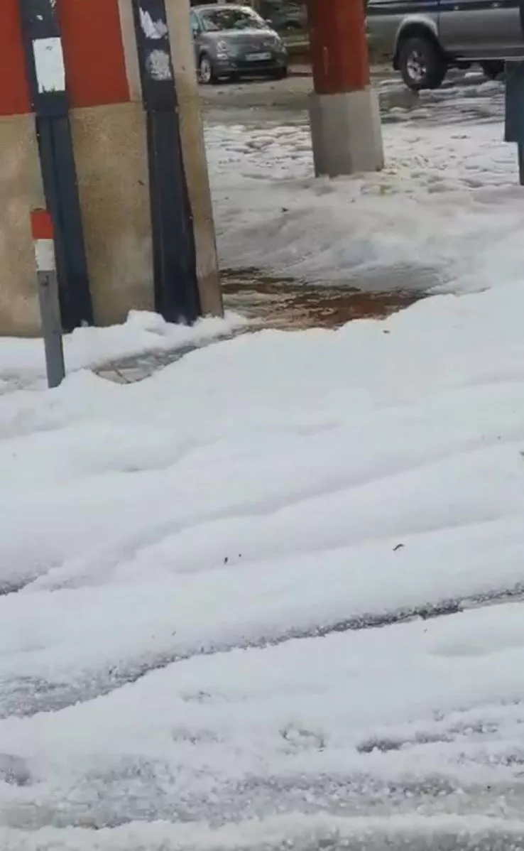 Granizada en Cacabelos 3