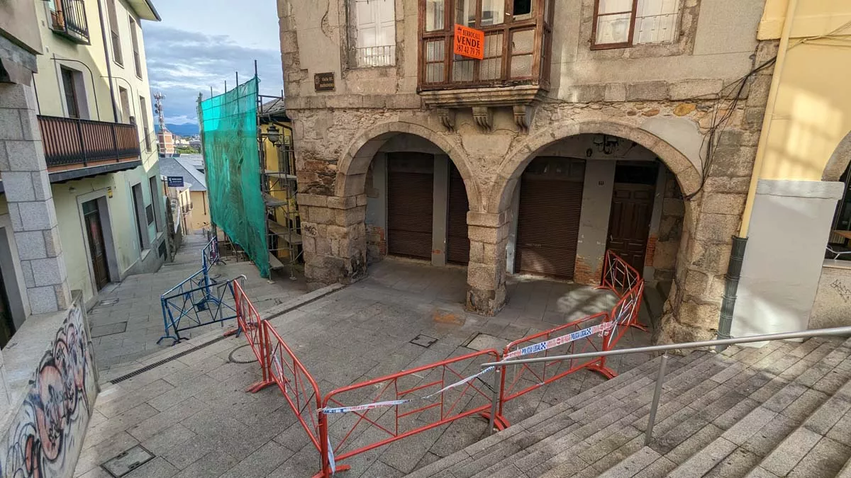 Obras de la calle Rañadero Obras de la calle Rañadero