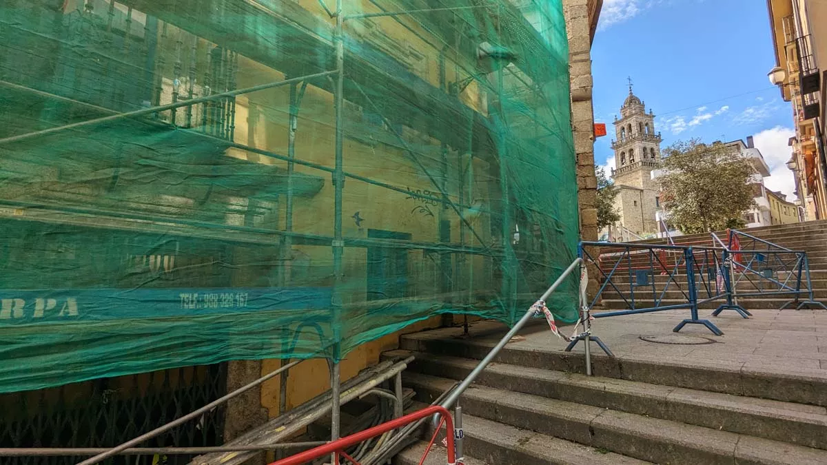 Obras de la calle Rañadero Obras de la calle Rañadero