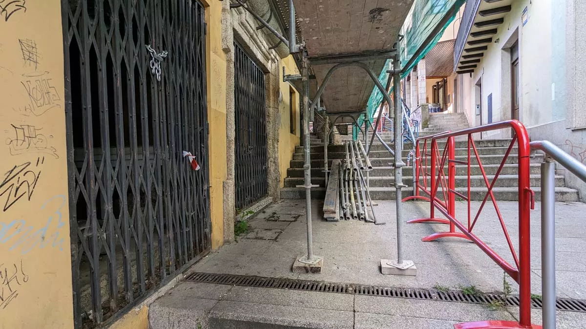 Obras de la calle Rañadero Obras de la calle Rañadero