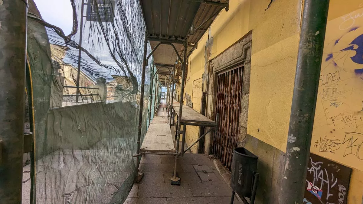 Obras de la calle Rañadero Obras de la calle Rañadero