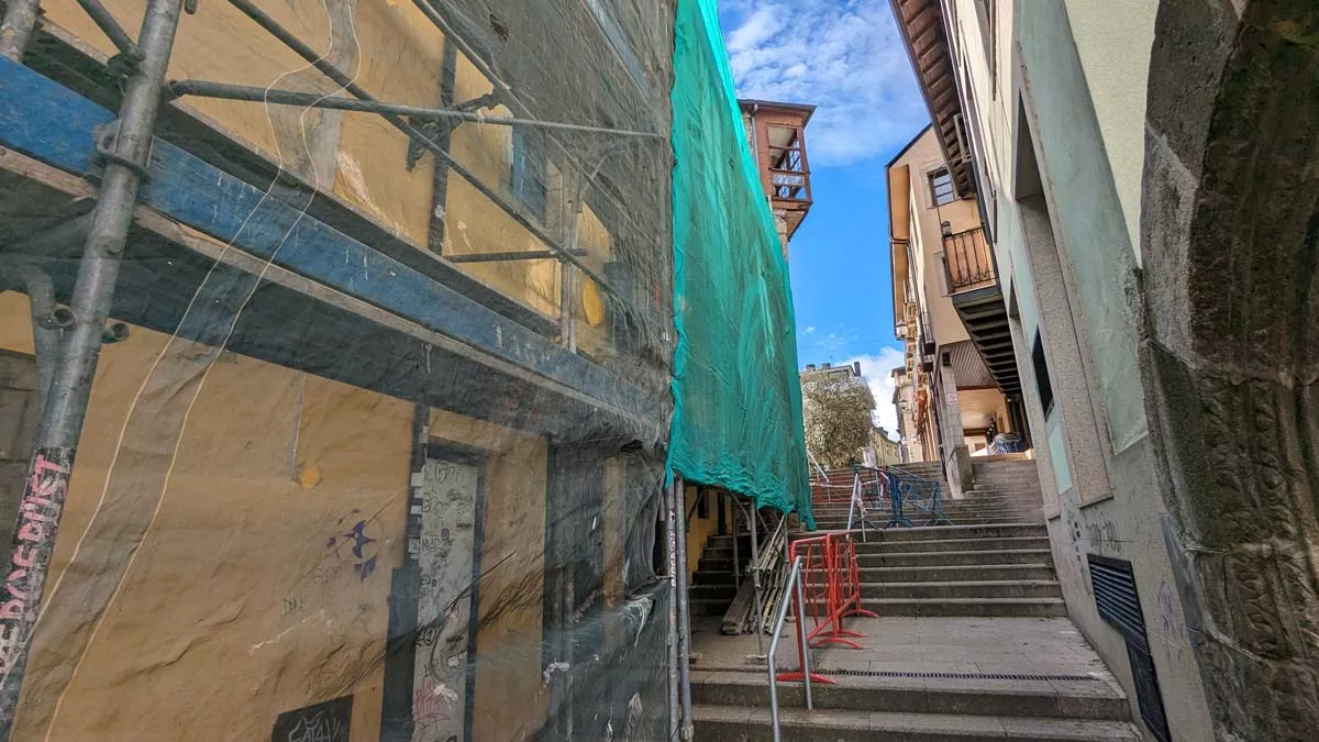 Obras de la calle Rañadero Obras de la calle Rañadero
