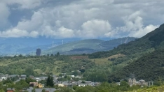 Imagen del Bierzo esta primavera, con una borrasca (InfoBierzo)