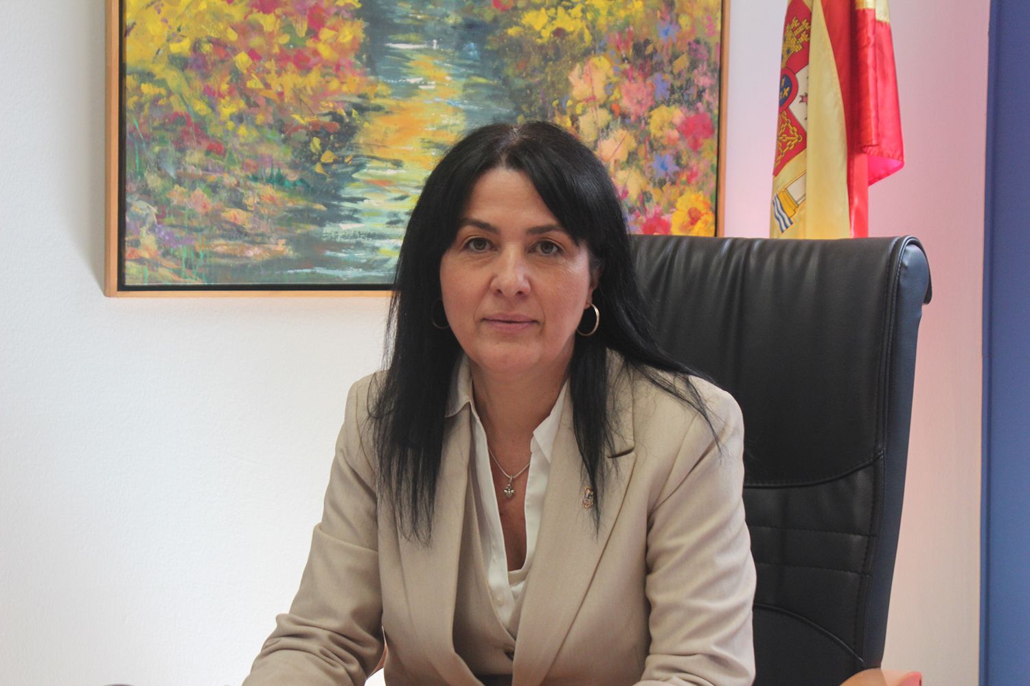 Ana Fernández Caurel, alcaldesa de San Andrés del Rabanedo