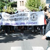 Manifestación por el aborto