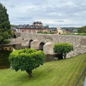 Playa fluvial de Molinaseca