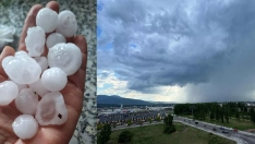 Granizo en El Bierzo