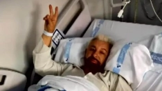 Jose Manuel Parada en el Hospital del Biezo | Foto: Telemadrid