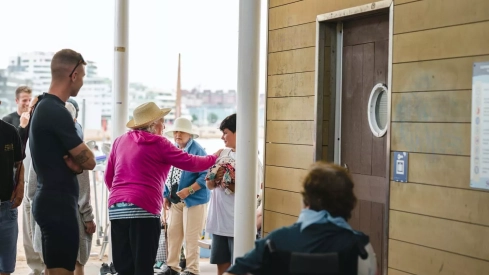 Residentes de Campolar de Bembibre van a la playa (5) Residentes de Campolar de Bembibre van a la playa (5)