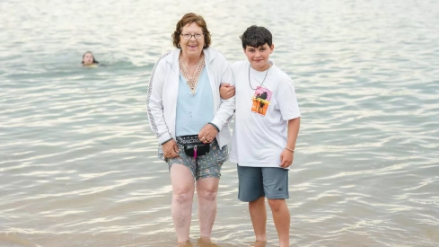 Residentes de Campolar de Bembibre van a la playa (8) Residentes de Campolar de Bembibre van a la playa (8)