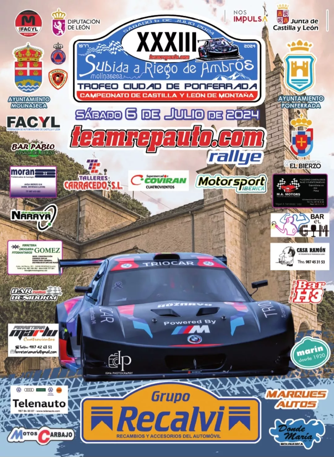 Cartel de la Subida a Riego de Ambrós Cartel de la Subida a Riego de Ambrós