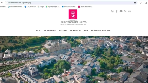 Villafranca del Bierzo presenta el nuevo portal web del Ayuntamiento con una sección de Las Edades del Hombre