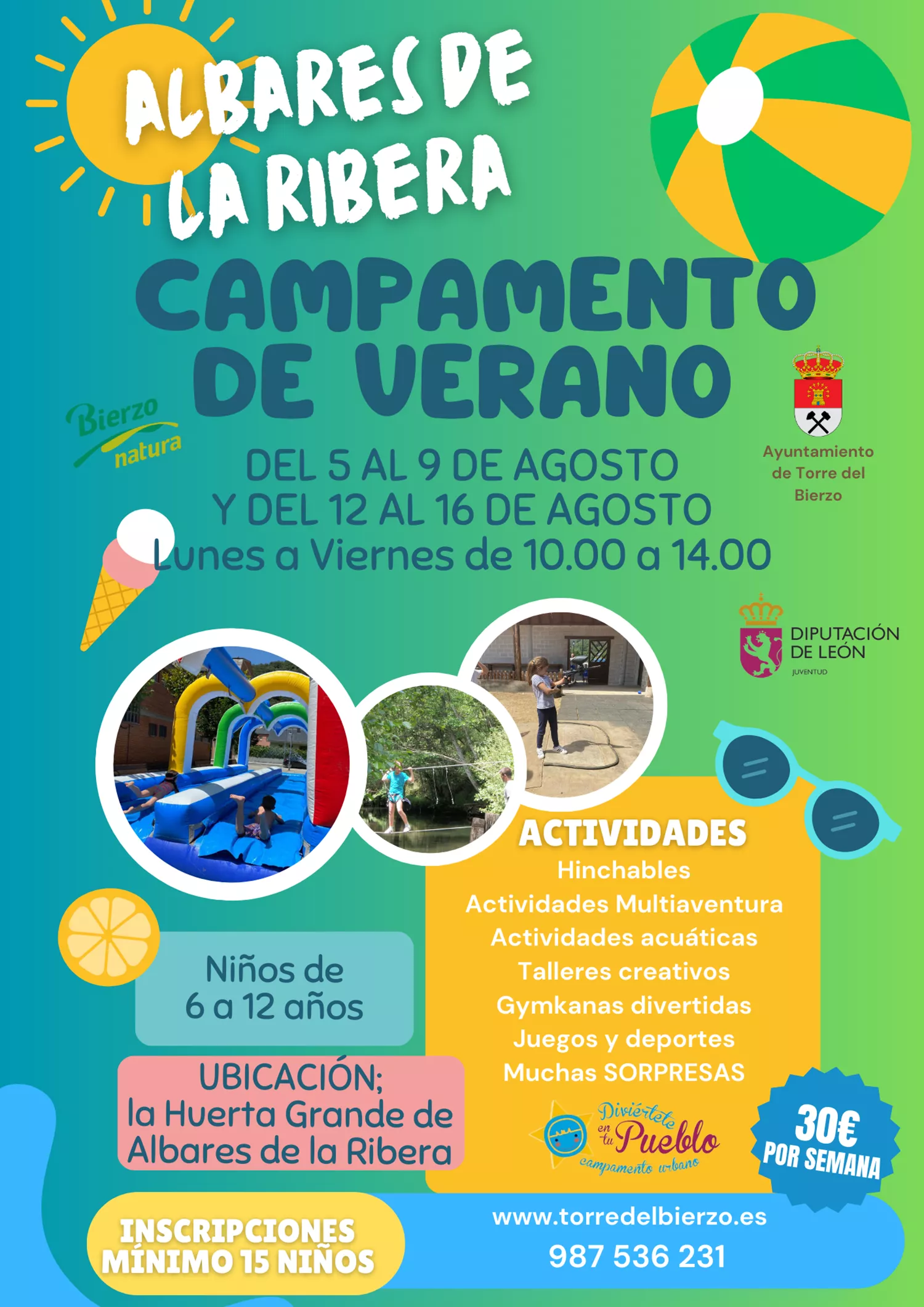 Campamento Albares Torre del Bierzo Campamento Albares Torre del Bierzo