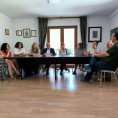 Reunión en Peranzanes, donde se anunció el Plan de Igualdad del Consejo Comarcal del Bierzo
