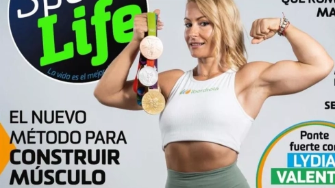 Lydia Valentín portada de Sport Life
