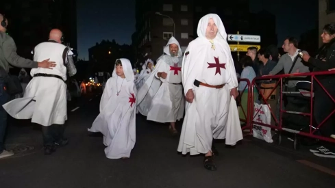 Ponferrada renueva sus votos con el misterio del Temple