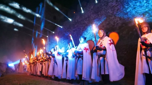 Ponferrada renueva sus votos con el misterio del Temple