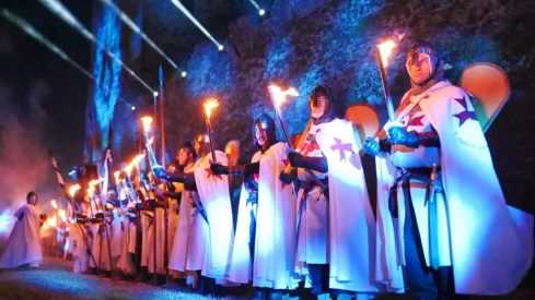 Ponferrada renueva sus votos con el misterio del Temple