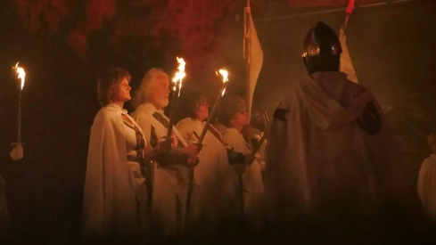 Ponferrada renueva sus votos con el misterio del Temple