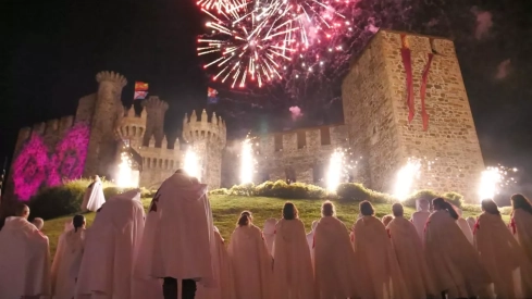 Ponferrada renueva sus votos con el misterio del Temple