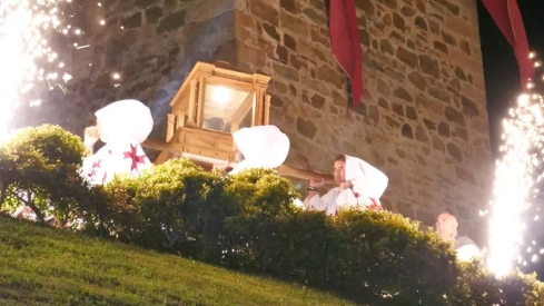 Ponferrada renueva sus votos con el misterio del Temple