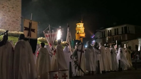 Ponferrada renueva sus votos con el misterio del Temple