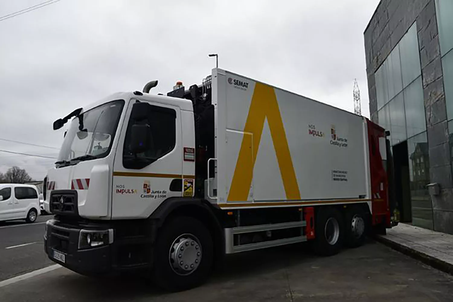 Camión basura Bierzo central