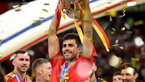 El jugador de la Selección Española Rodri