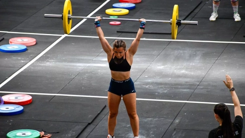 Prueba de halterofilia del February Challenge en Ponferrada