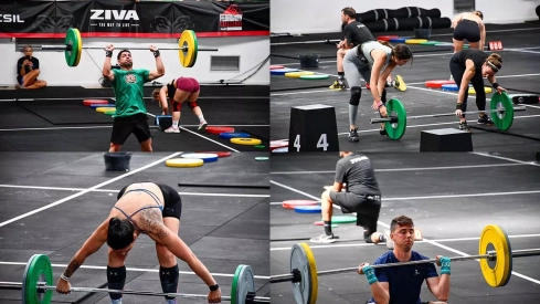 Prueba de halterofilia del February Challenge en Ponferrada Prueba de halterofilia del February Challenge en Ponferrada