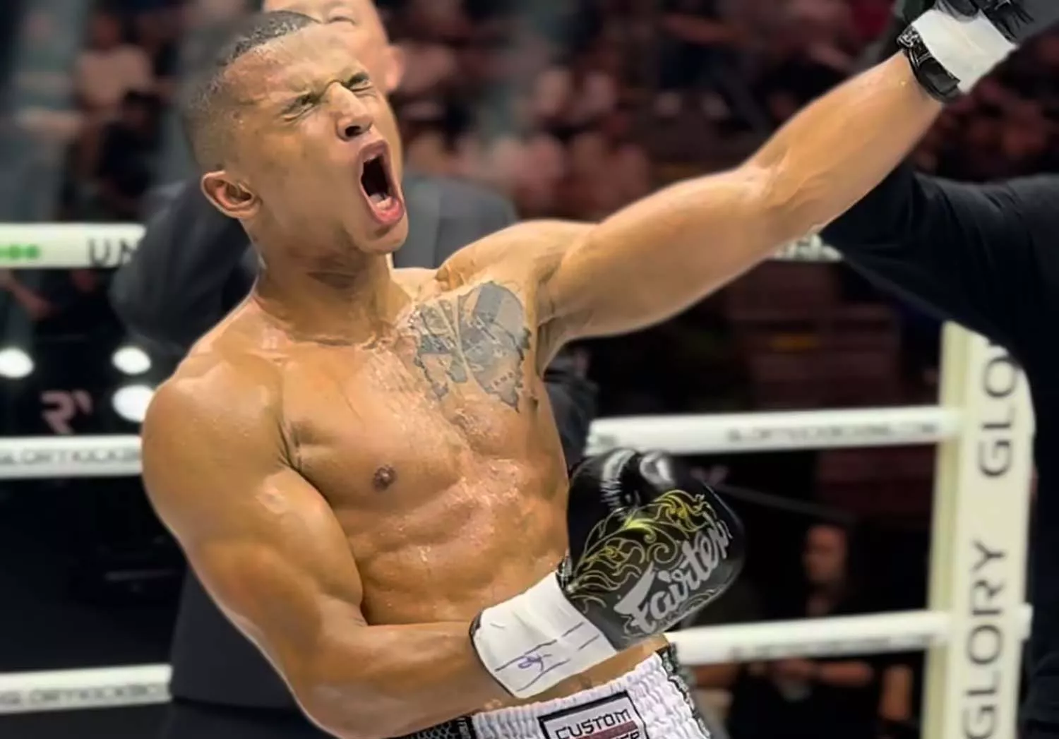 Miguel Trindade se corona número uno del Glory Kickboxing 