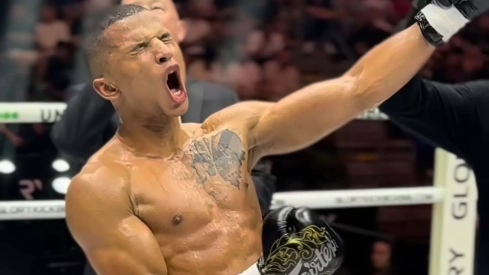 Miguel Trindade se corona número uno del Glory Kickboxing 