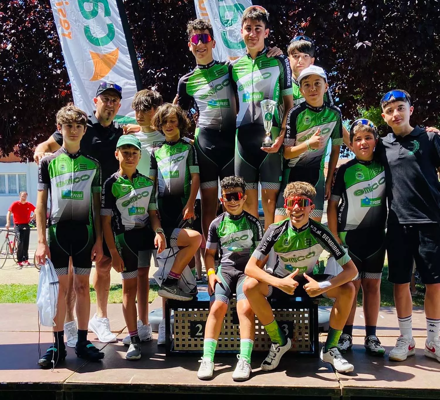 Equipo escuela Emico & Erbi Bembibre