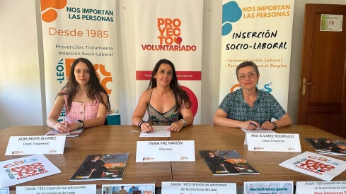 Proyecto Hombre ha realizado este martes una rueda de prensa donde dio a conocer el Resumen Memoria Proyecto Hombre (Fundación CALS) 2023 (2)