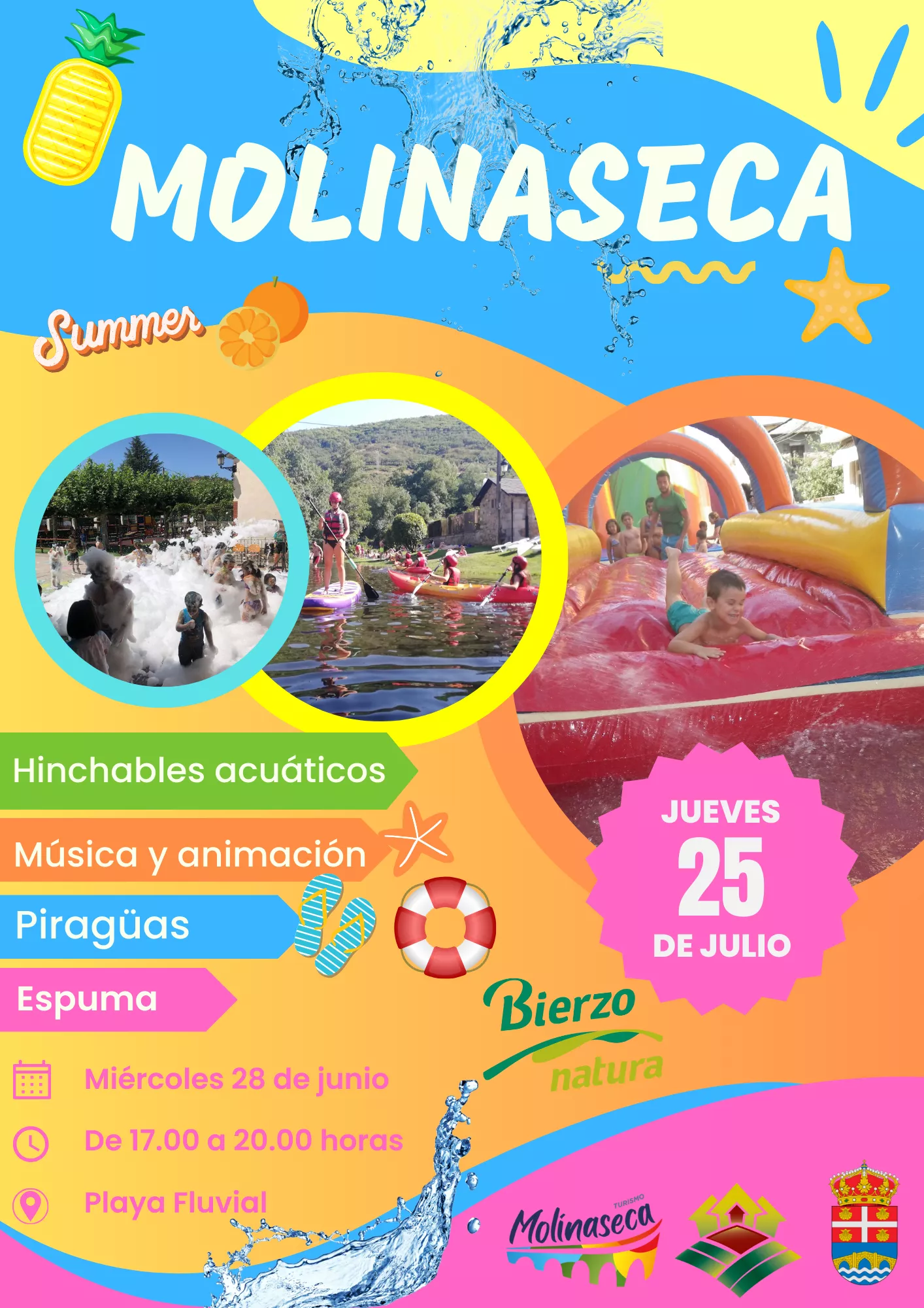 molinaseca 25 julio aquaparty molinaseca 25 julio aquaparty