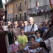 Vuelven las visitas teatralizadas al Castillo para llenar de vida las noches de Ponferrada 1