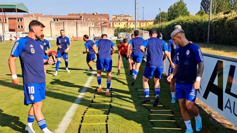 Imagen previa al amistoso ante el Athletic B