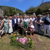 Peranzanes homenajea y nombra Hijo Predilecto a su alcalde fallecido Vicente Díaz