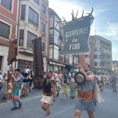 Desfile de vencedores del Gran Circo Astur-Romano